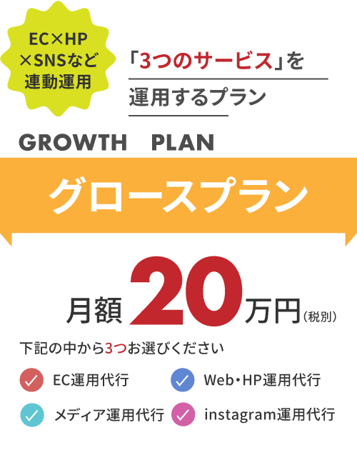 EC・Web・メディア・SNS運用代行|グロースプラン